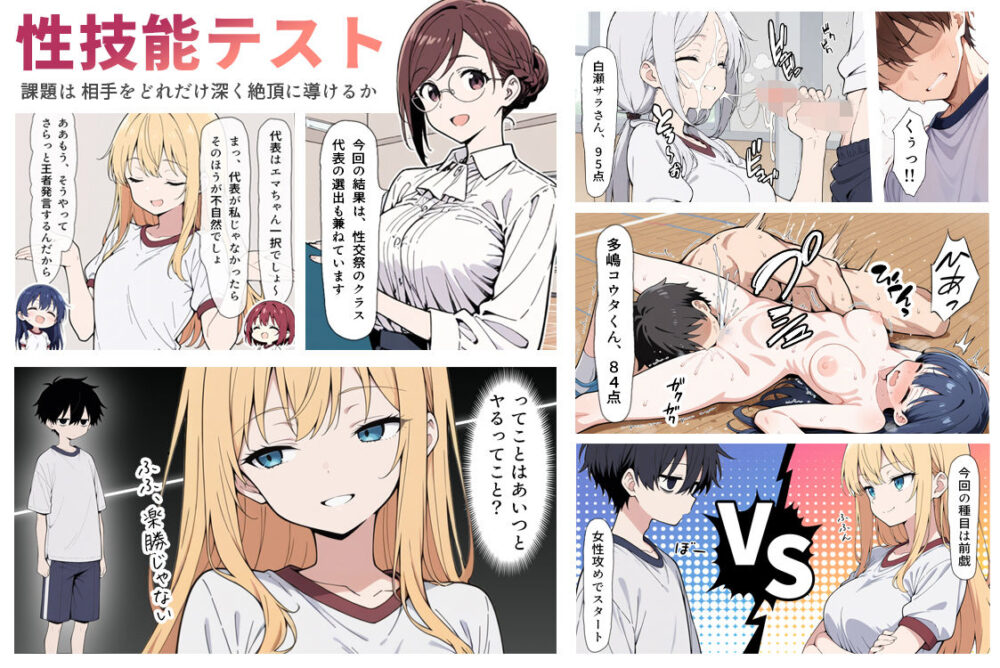 陰キャ転校生はセックス最強 - クラス代表の座を奪われた私 - 画像2