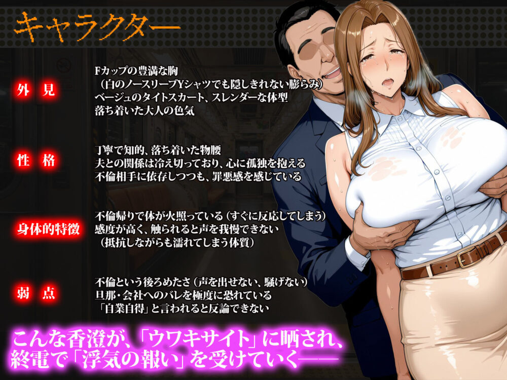 痴●電車完全再現〜ウワキサイトに晒された不倫雌親〜 画像7