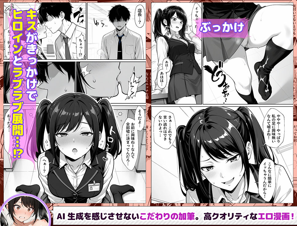 パチンコ店長の俺。女子スタッフのシコい足で毎日脳汁出してたらイチャラブSEXする事になった！〜ただし時々殴られる〜 画像7