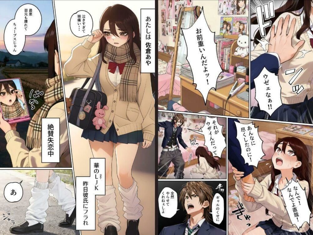 【実話】平成ギャル（18）がチャラ男に捨てられ、童貞幼馴染の価値に気づくまでwww 画像2