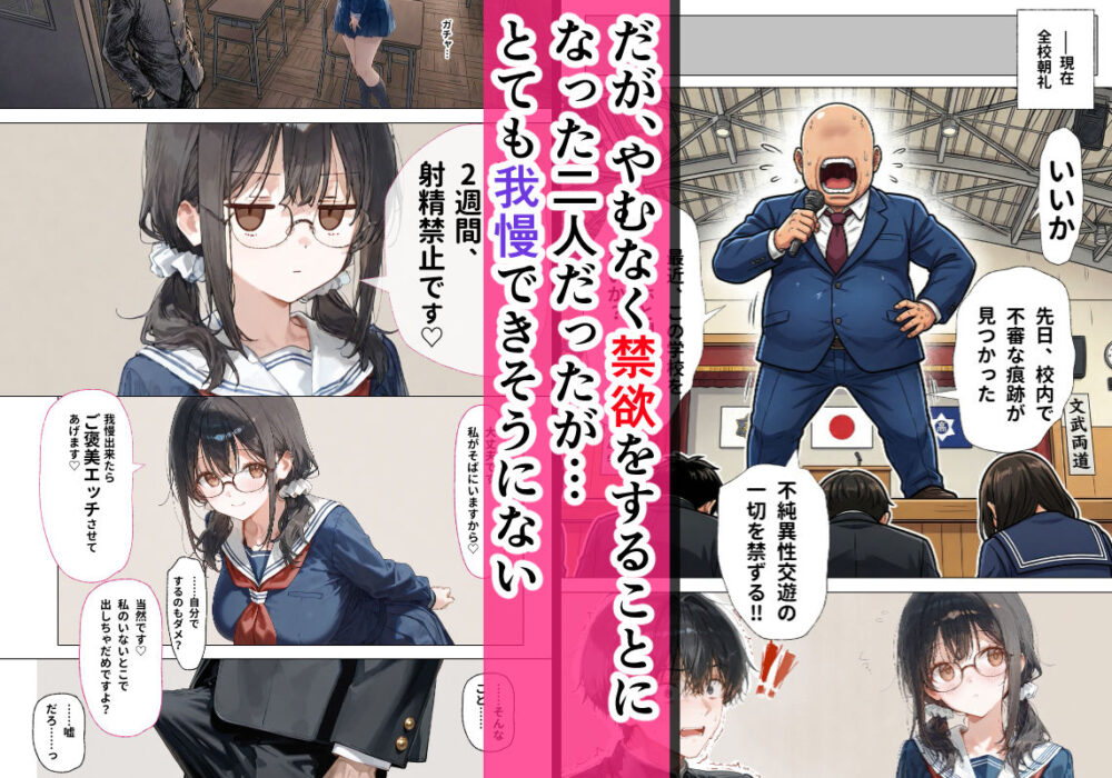 部活の清楚後輩となし崩しで処女童貞エッチしたら、実はドスケベだった2〜2週間我慢したらご褒美生エッチ〜 画像2