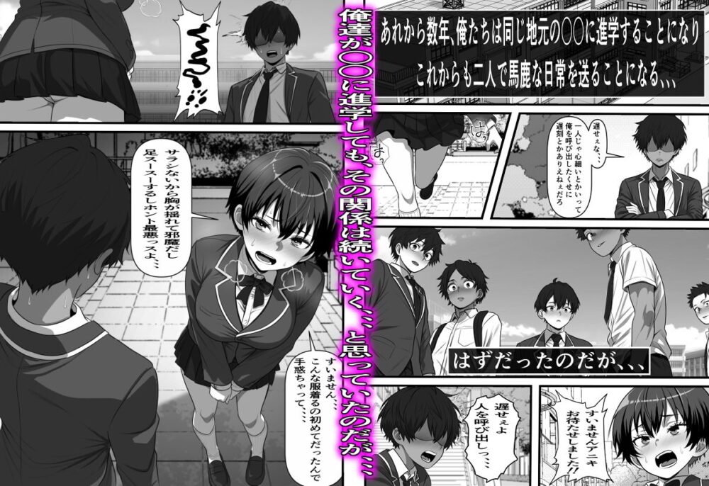 男だと思い込んでいた俺に絶対服従の自称俺の舎弟が日に日にドスケベオナホボディに成長していくのだが、、、 画像3